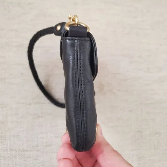 Michael Kors Leather Whipstich Style Clutch - Picture 7 of 13